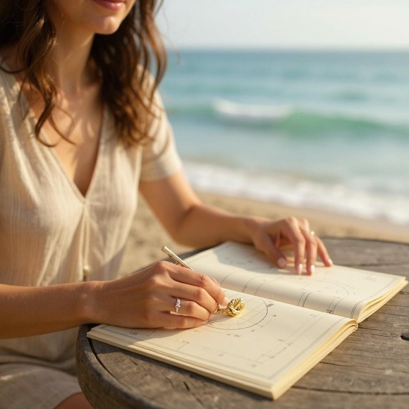 Minimalist Rope Style Gold and Silver Two-Tone Knot Ring Multiple Sizes - Picture 3 of 4